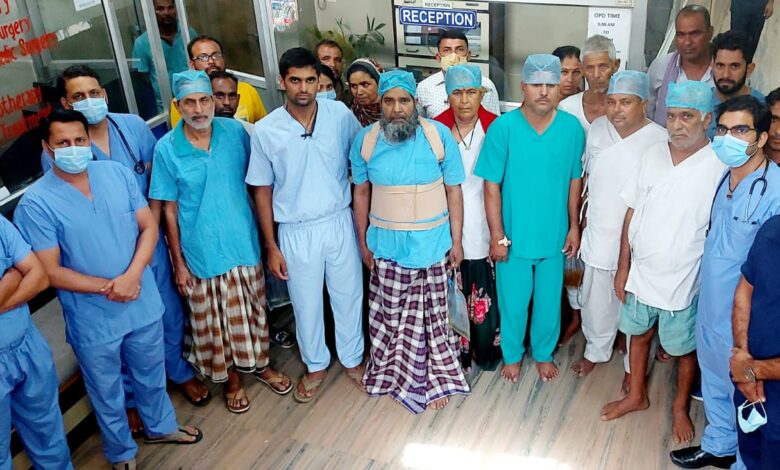 जनकल्याण हॉस्पिटल में रीड की हड्डी का हुआ सफल ऑपरेशन-